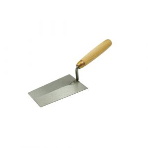 כף בניה טרפזית ידית עץ